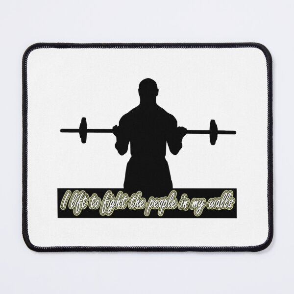 Item preview, i lift to fight the people in my walls best designbest motivational gym best designed and sold by quale12.