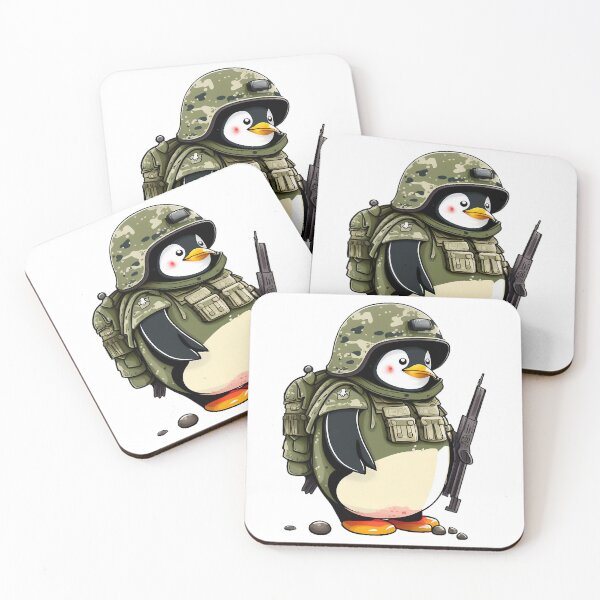 Item preview, tactical penguin   designed and sold by APERamen.