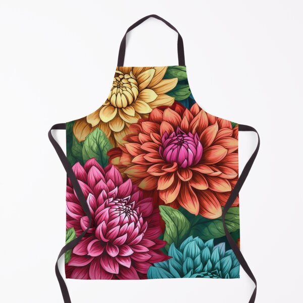 Item preview, Dahlias Pattern 2 designed and sold by BloomBoutiqueTs.