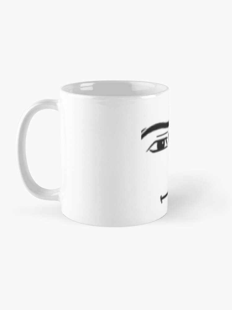 Funny Roblox man face Coffee Mug by Yassinesaadi