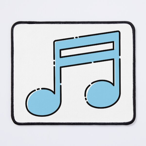 Item preview, Cute and Aesthetic Cartoon Double Sixteenth Note designed and sold by Rei-illustrates.