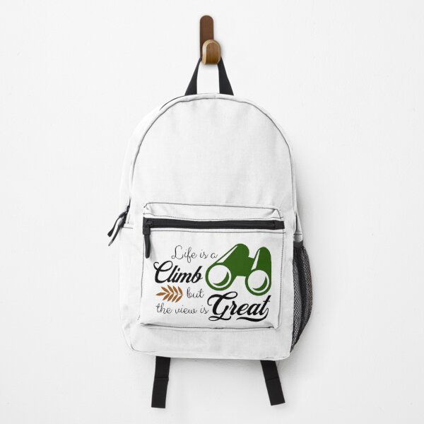 Item preview, Life Is A Climb But The View Is Great Sticker designed and sold by Wonder Of Light.