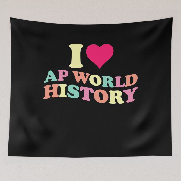 Item preview, I Love AP World History Teacher Appreciation Day History Gift designed and sold by TMelonShop.