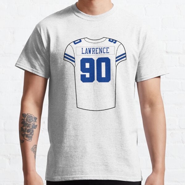 Demarcus Lawrence Dallas Cowboys Women's by DeMarcus Lawrence Name & Number  Logo T-Shirt - Ash