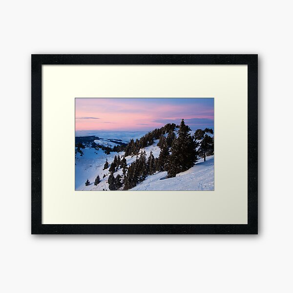 Pink Sky Framed Art Print