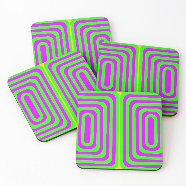 Artikelvorschau, Twin Green Pyramids entworfen und verkauft von GEOMETRIC ART .
