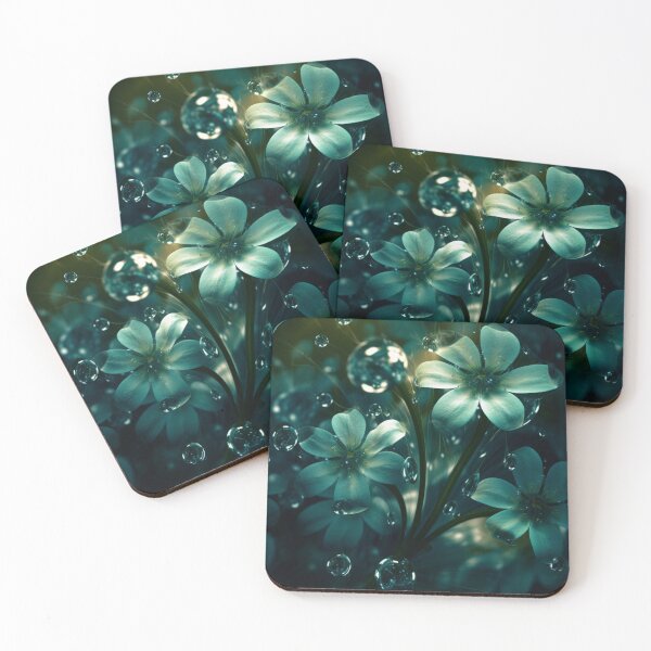 Item preview, Beautiful Blooms with Water Droplets in Colorful Animations designed and sold by aiphotosart.