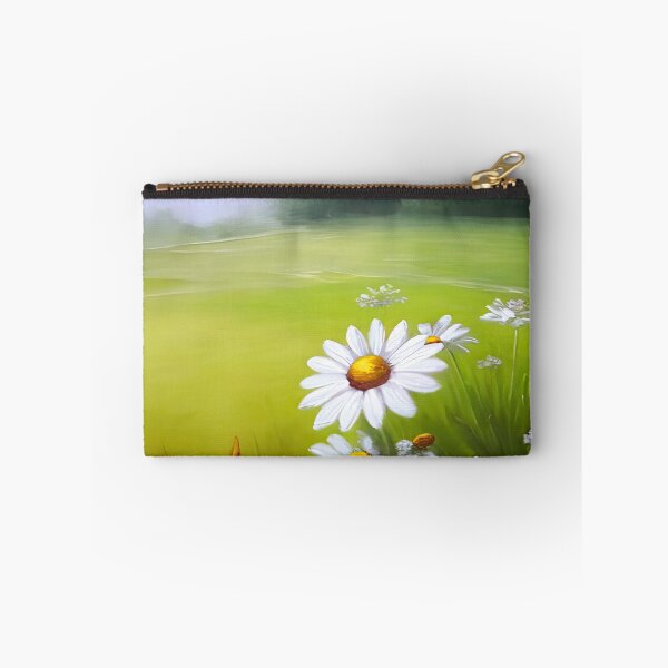 Item preview, Throw Pillow With Beautiful Daisies Painting - Spring Home Decor designed and sold by Sowari-Pillows.