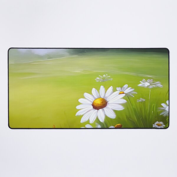Item preview, Throw Pillow With Beautiful Daisies Painting - Spring Home Decor designed and sold by Sowari-Pillows.