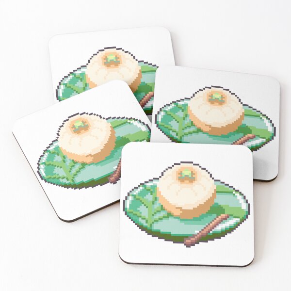Item preview, Wagashi on a Plate Pixel Art designed and sold by Pixelification.