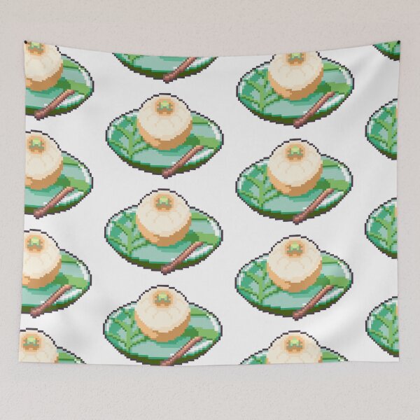 Item preview, Wagashi on a Plate Pixel Art designed and sold by Pixelification.
