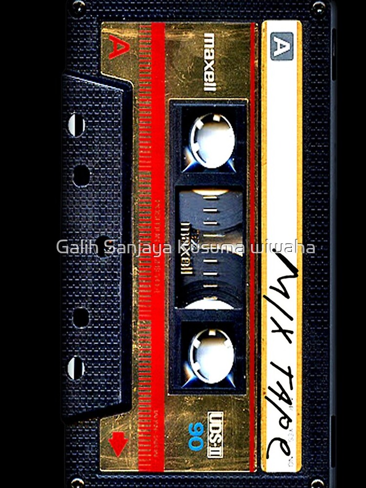 Gold Mix cassette tape by GalihArt