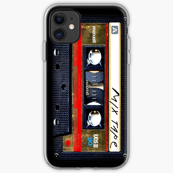 Gold Mix cassette tape iPhone Soft Case
