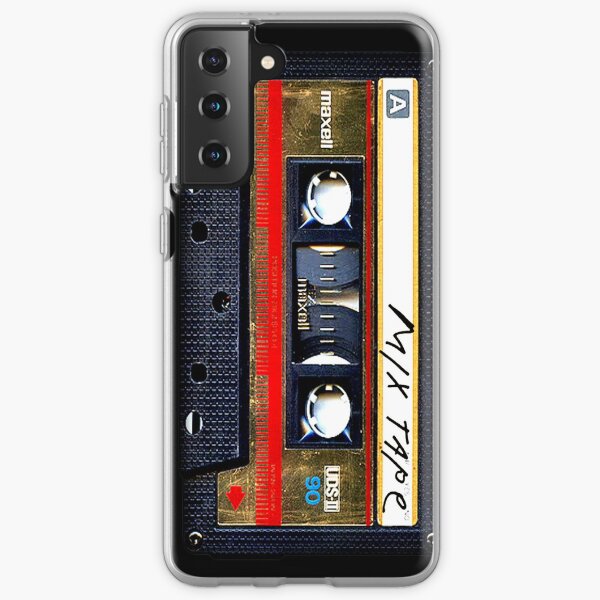 Gold Mix Kassette Samsung Galaxy Flexible Hülle