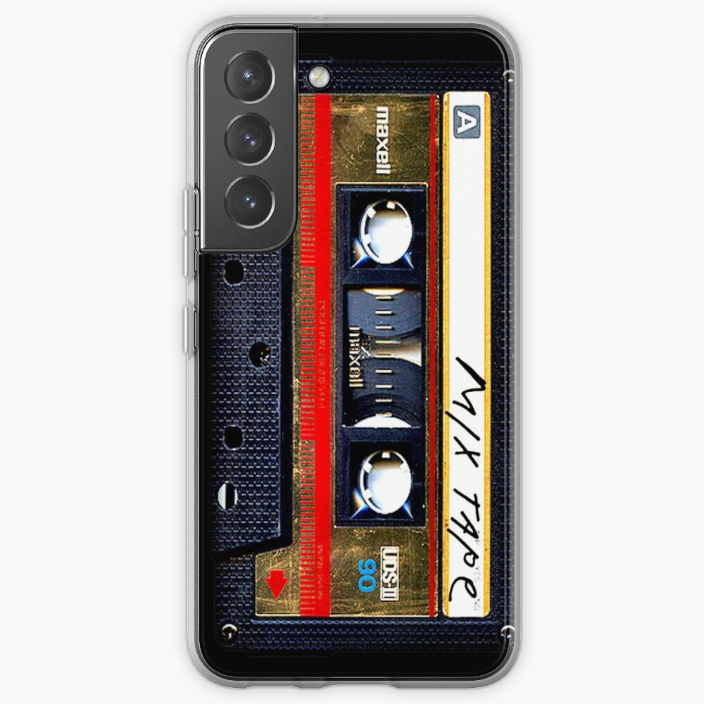 Gold Mix cassette tape Samsung Galaxy Phone Case