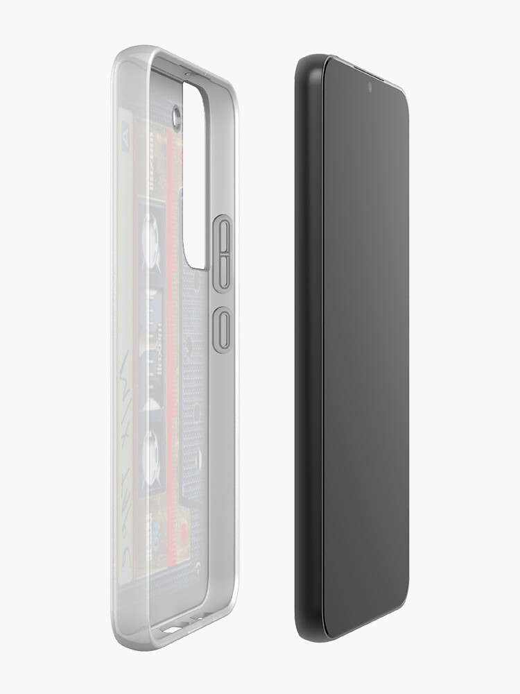 Alternate view of Gold Mix cassette tape Samsung Galaxy Phone Case