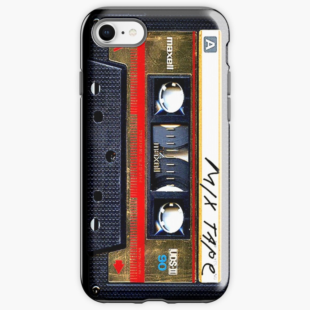 "Gold Mix cassette tape" iPhone Case & Cover by GalihArt Redbubble