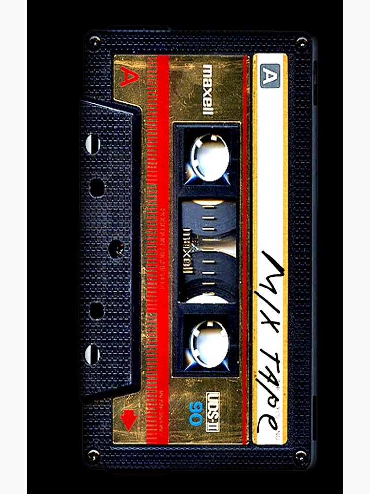 Gold Mix cassette tape by GalihArt