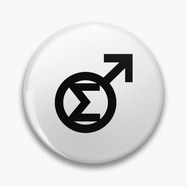 Item preview, Sigma Male Symbol designed and sold by alicameron.