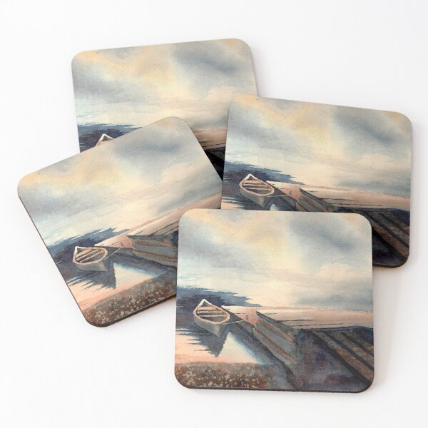 Item preview, Canoe in the Misty Morning designed and sold by Karen Granoski.