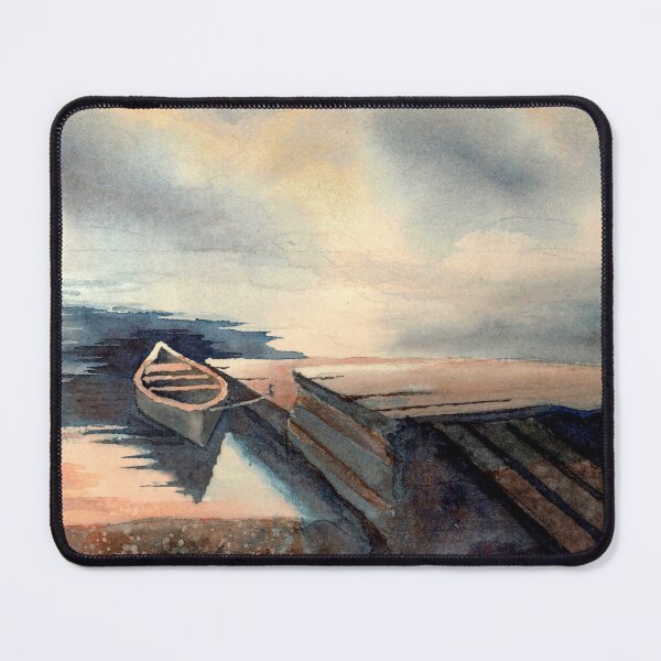 Item preview, Canoe in the Misty Morning designed and sold by Karen Granoski.