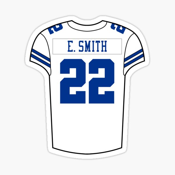 Dallas Cowboys Emmitt Smith #22 NFL Sticker Football Decals Truck Laptop  Number