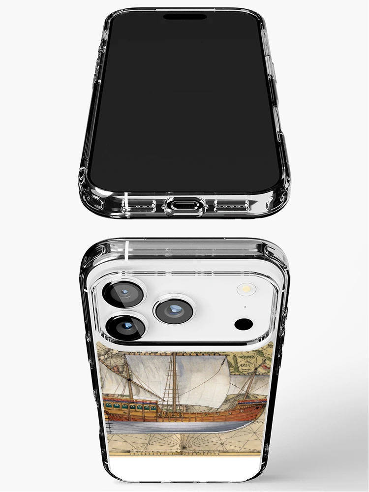 Thumbnail 3 of 5, iPhone Case, Postcard - Roundship designed and sold by TheCollectioner.