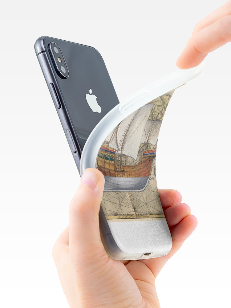 Thumbnail 4 of 5, iPhone Case, Postcard - Roundship designed and sold by TheCollectioner.