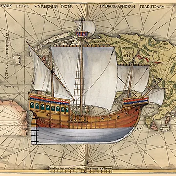 Artwork thumbnail, Postcard - Roundship by TheCollectioner