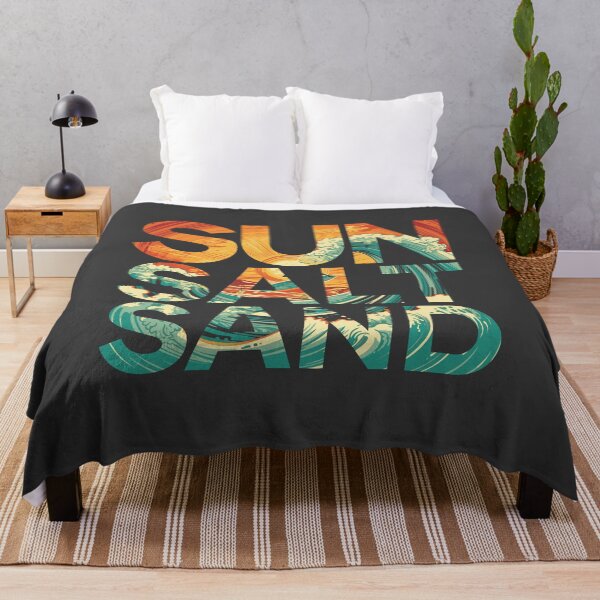 Item preview, Sun Sea Salt Retro Style T-Shirt | Amazing Summer Gift Idea for a friend designed and sold by journeyengine.