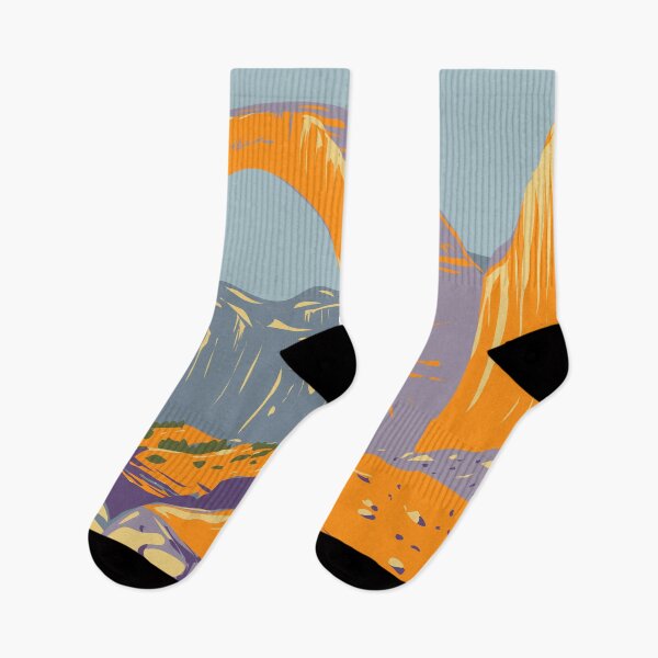 Item preview, Rainbow Bridge National Monument Utah Travel Art Vintage designed and sold by KrisSidDesigns.
