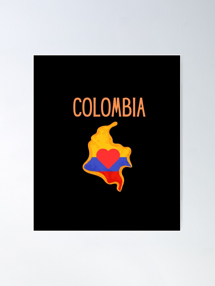 Country of Colombia Poster for Sale by AltoRider