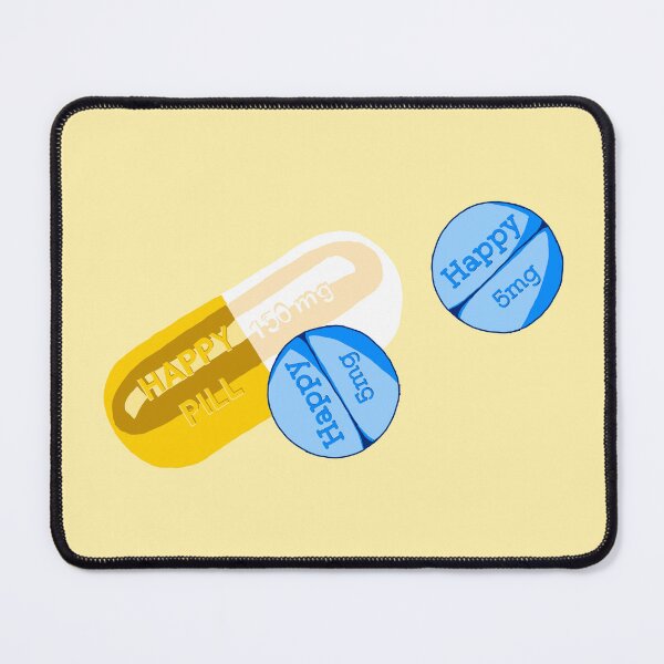 Item preview, Happy Pill Happy Pill Happy Pill Yellow designed and sold by JaymieMetz.