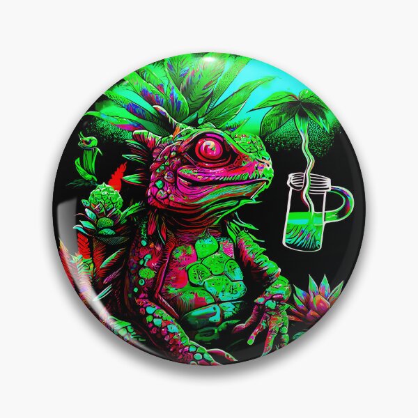 Item preview, Trippy Lizard Frog designed and sold by MindWave THC.