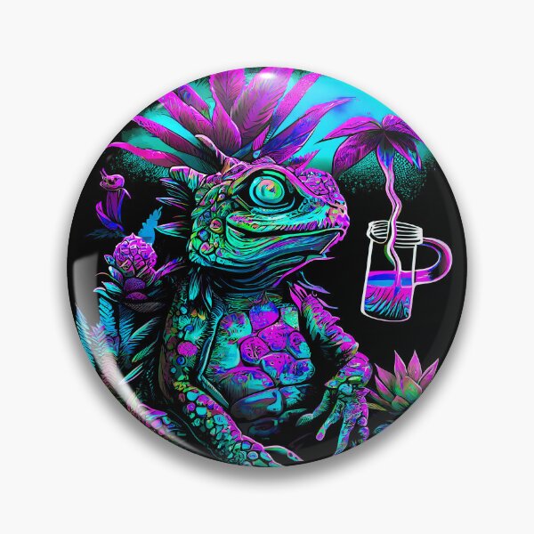 Item preview, Trippy Lizard Frog designed and sold by MindWave THC.