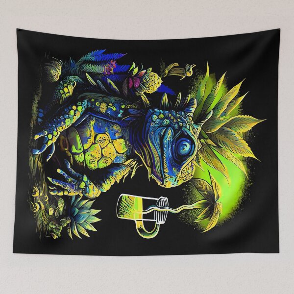 Item preview, Trippy Lizard Frog designed and sold by MindWave THC.