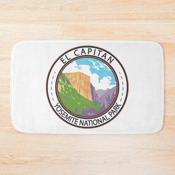 Item preview, Yosemite National Park El Capitan Badge designed and sold by KrisSidDesigns.