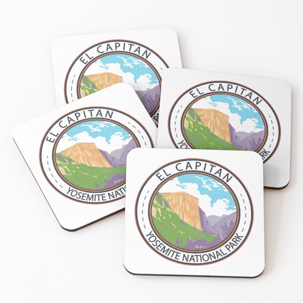 Item preview, Yosemite National Park El Capitan Badge designed and sold by KrisSidDesigns.