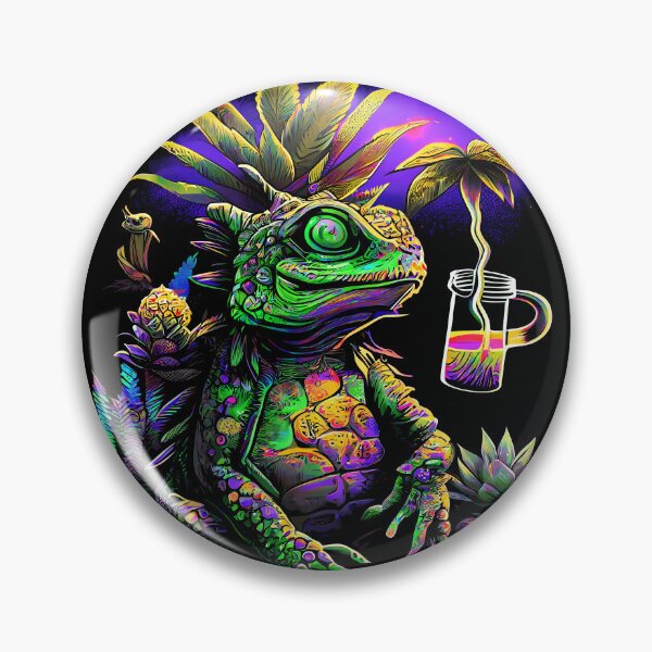 Item preview, Trippy Lizard Frog designed and sold by MindWave THC.