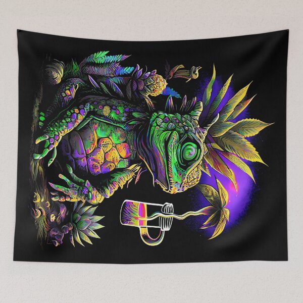 Item preview, Trippy Lizard Frog designed and sold by MindWave THC.