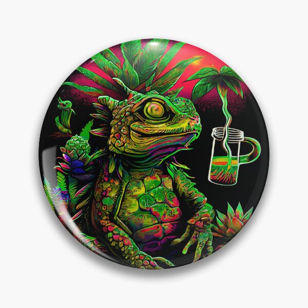 Item preview, Trippy Lizard Frog designed and sold by MindWave THC.