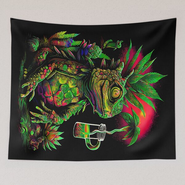 Item preview, Trippy Lizard Frog designed and sold by MindWave THC.