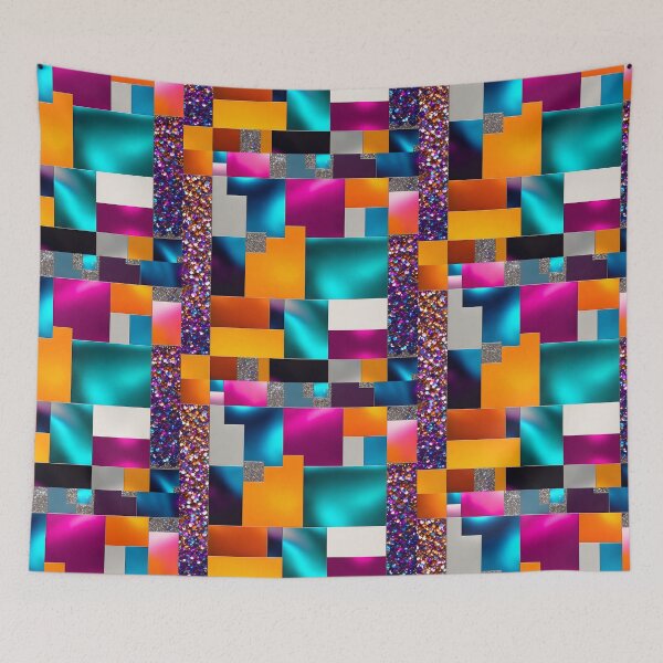 Item preview, Patchwork silver sequin designed and sold by siwabudda.