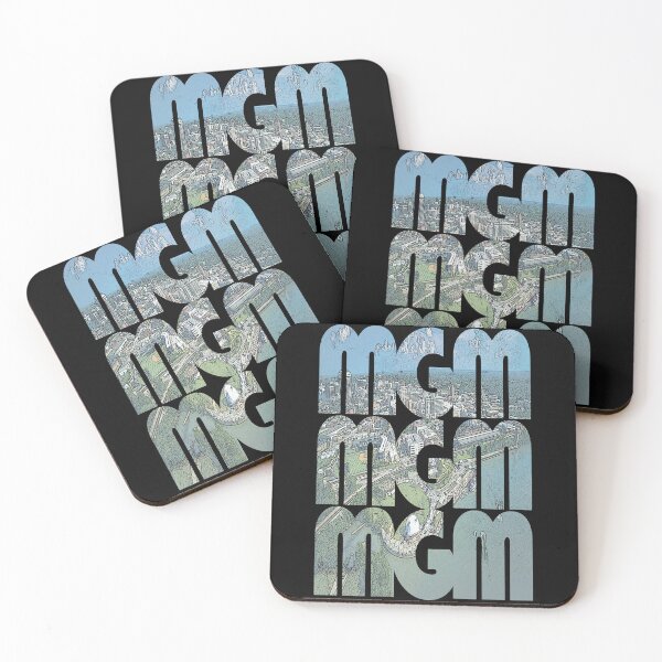 Item preview, Montgomery, Alabama MGM Cityscape Repeating Pattern designed and sold by CrabbyLobster.