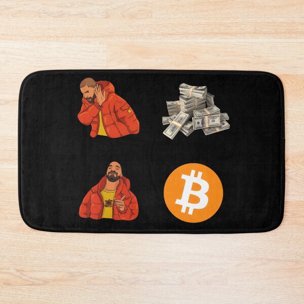 Item preview, NO to currency & YES to Bitcoin designed and sold by Ale-Del-Con.