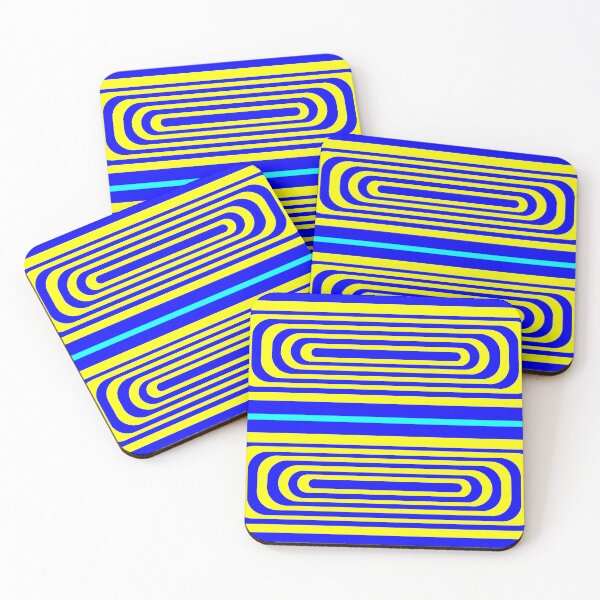 Item preview, Two Blue Pyramids designed and sold by GEOMETRIC ART .