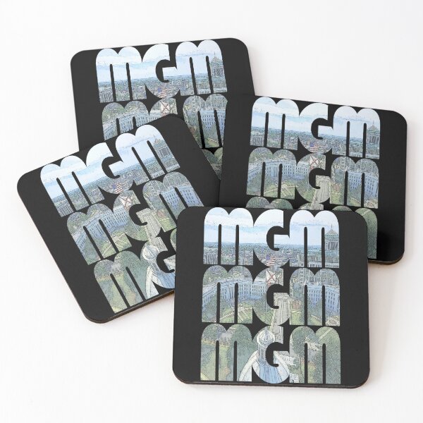 Item preview, Montgomery, Alabama MGM Morning Cityscape Repeating Pattern designed and sold by CrabbyLobster.