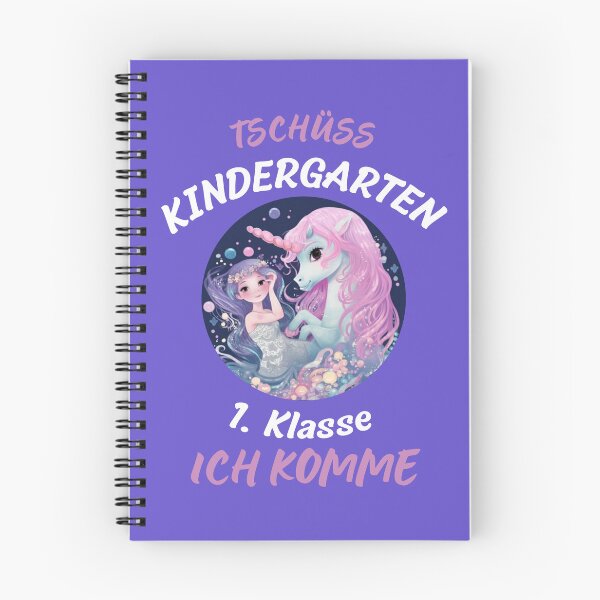 Item preview, Children starting school 2023 girls mermaid and unicorn designed and sold by Kentala.