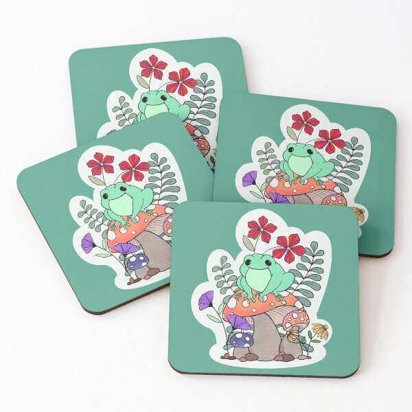 Item preview, Frog on a Mushroom?? designed and sold by dev-designs93.