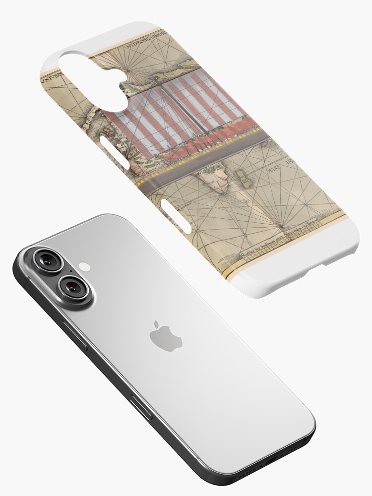 Thumbnail 2 of 4, iPhone Case, Postcard - Landskip Sud designed and sold by TheCollectioner.